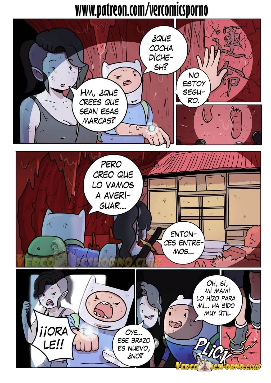 Saldrias Conmigo – Hora de Aventuras Comic porno