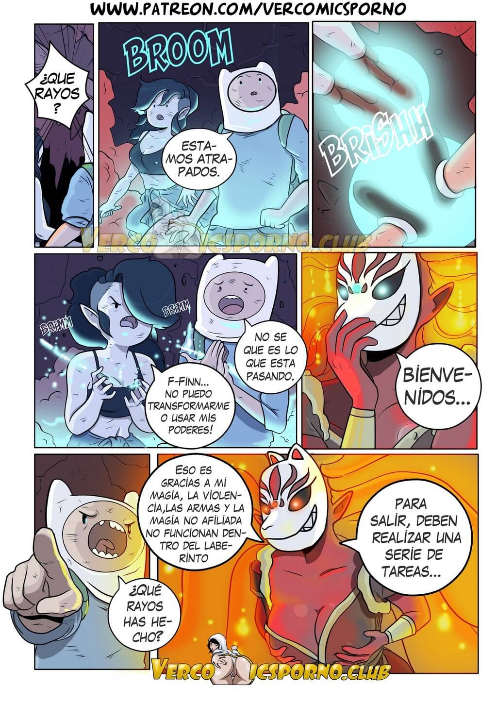 Saldrias Conmigo – Hora de Aventuras Comic porno