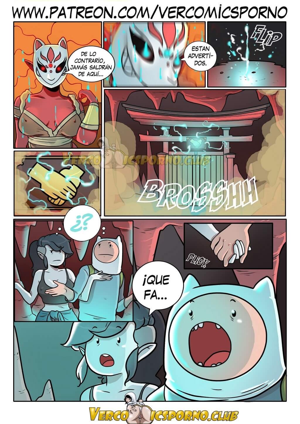 Saldrias Conmigo – Hora de Aventuras Comic porno