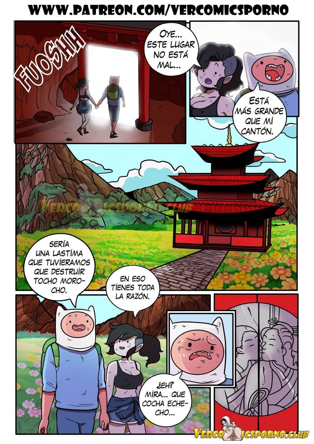 Saldrias Conmigo – Hora de Aventuras Comic porno