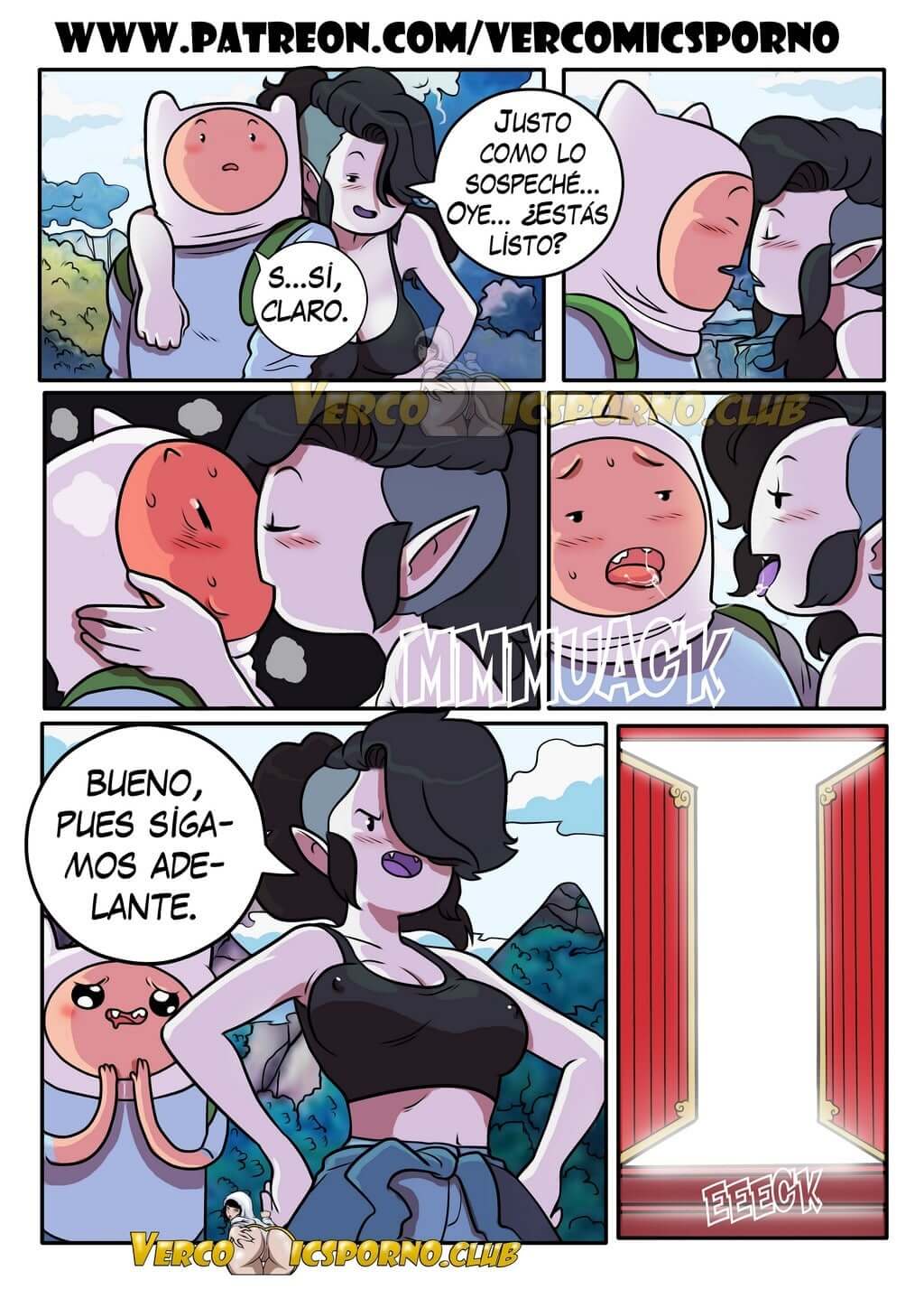 Saldrias Conmigo – Hora de Aventuras Comic porno