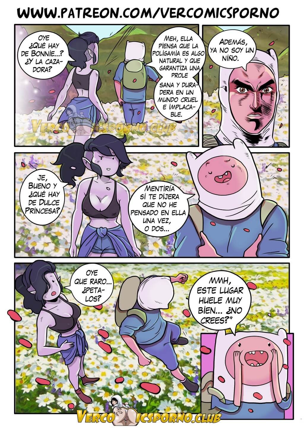 Saldrias Conmigo – Hora de Aventuras Comic porno