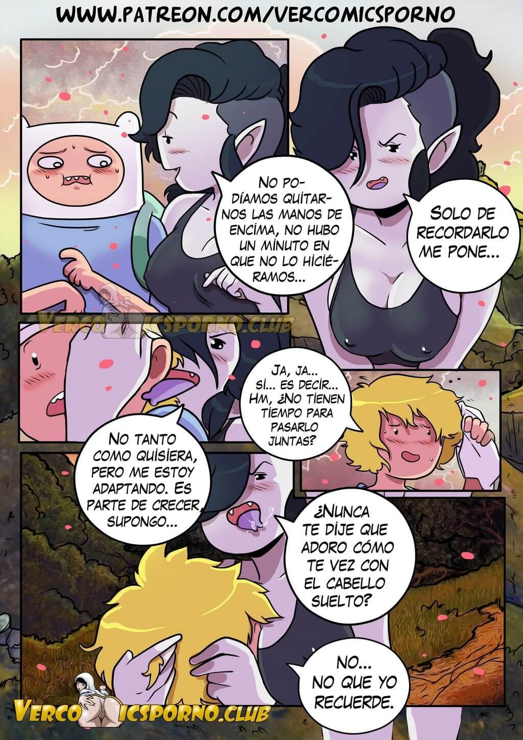 Saldrias Conmigo – Hora de Aventuras Comic porno