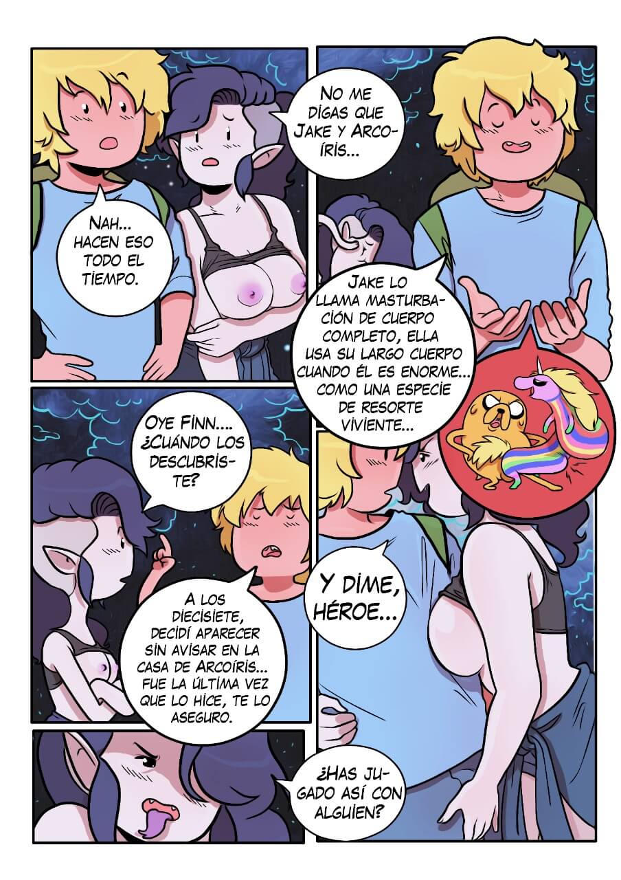 Saldrias Conmigo – Hora de Aventuras Comic porno