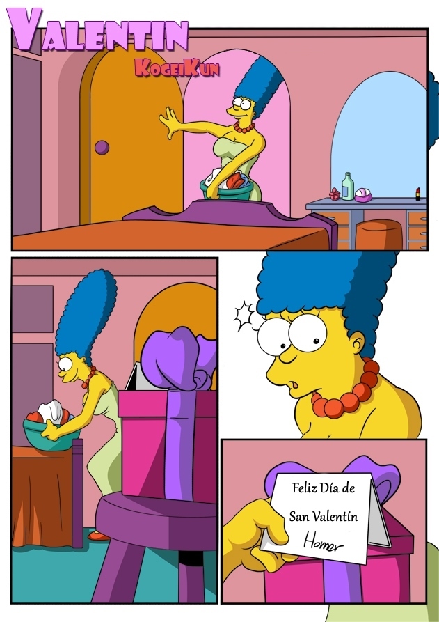 San Valentin – Simpsons Porno Comic porno
