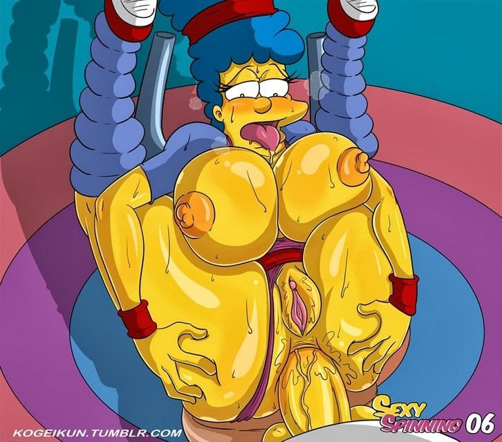 Sexy Spinning – Los Simpsons Comic porno
