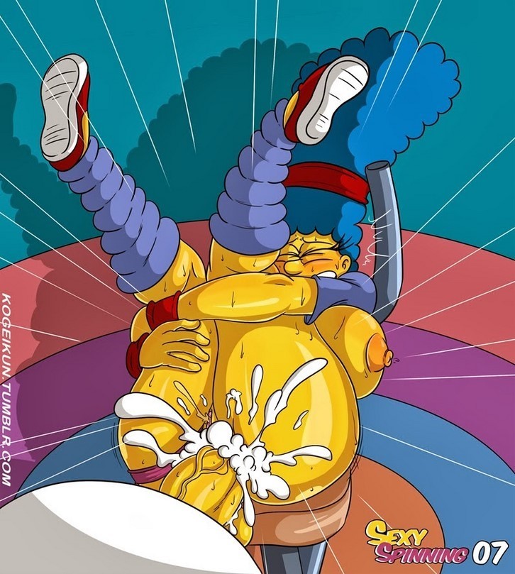 Sexy Spinning – Los Simpsons Comic porno