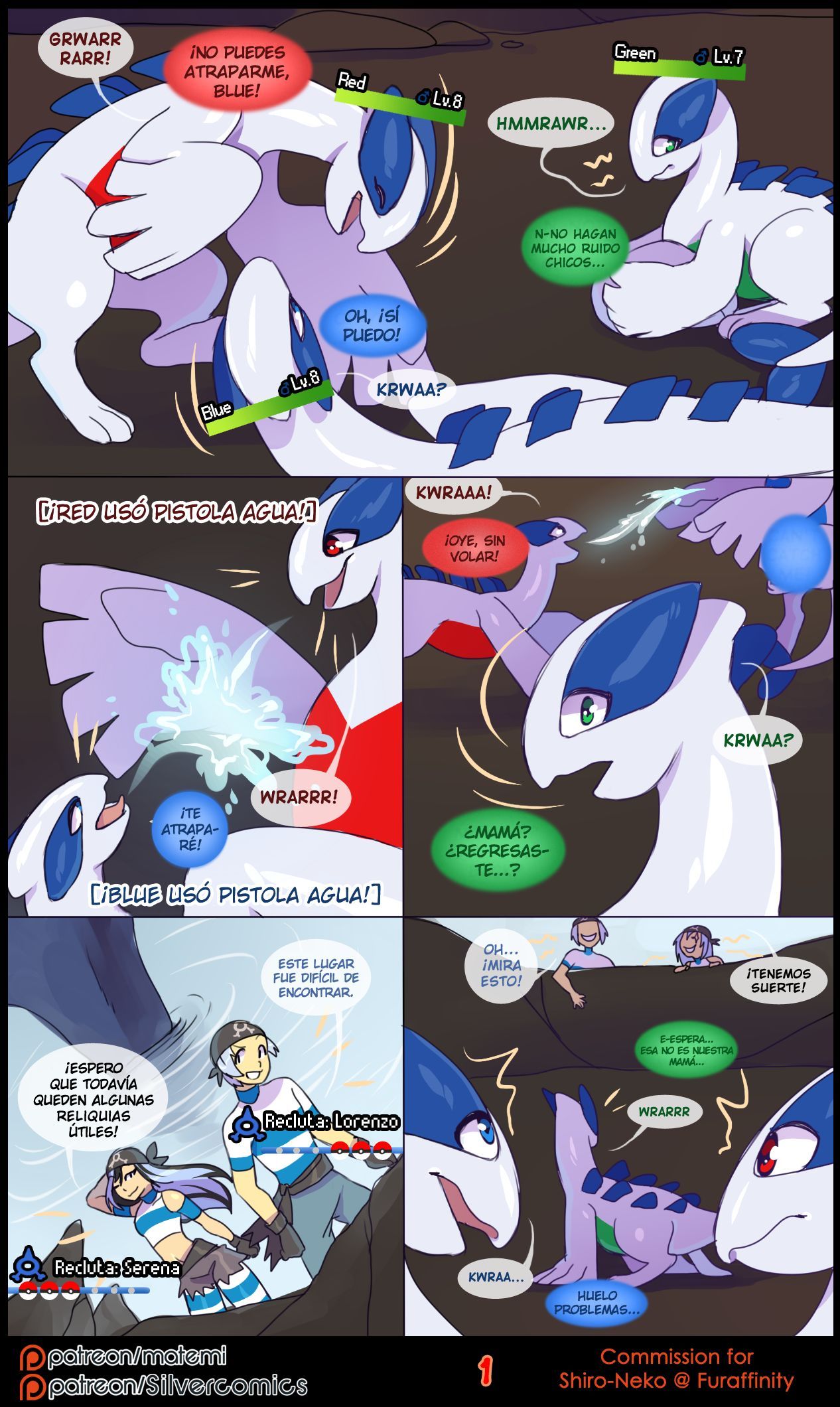 Silver Soul 3 – Sombras Comic porno