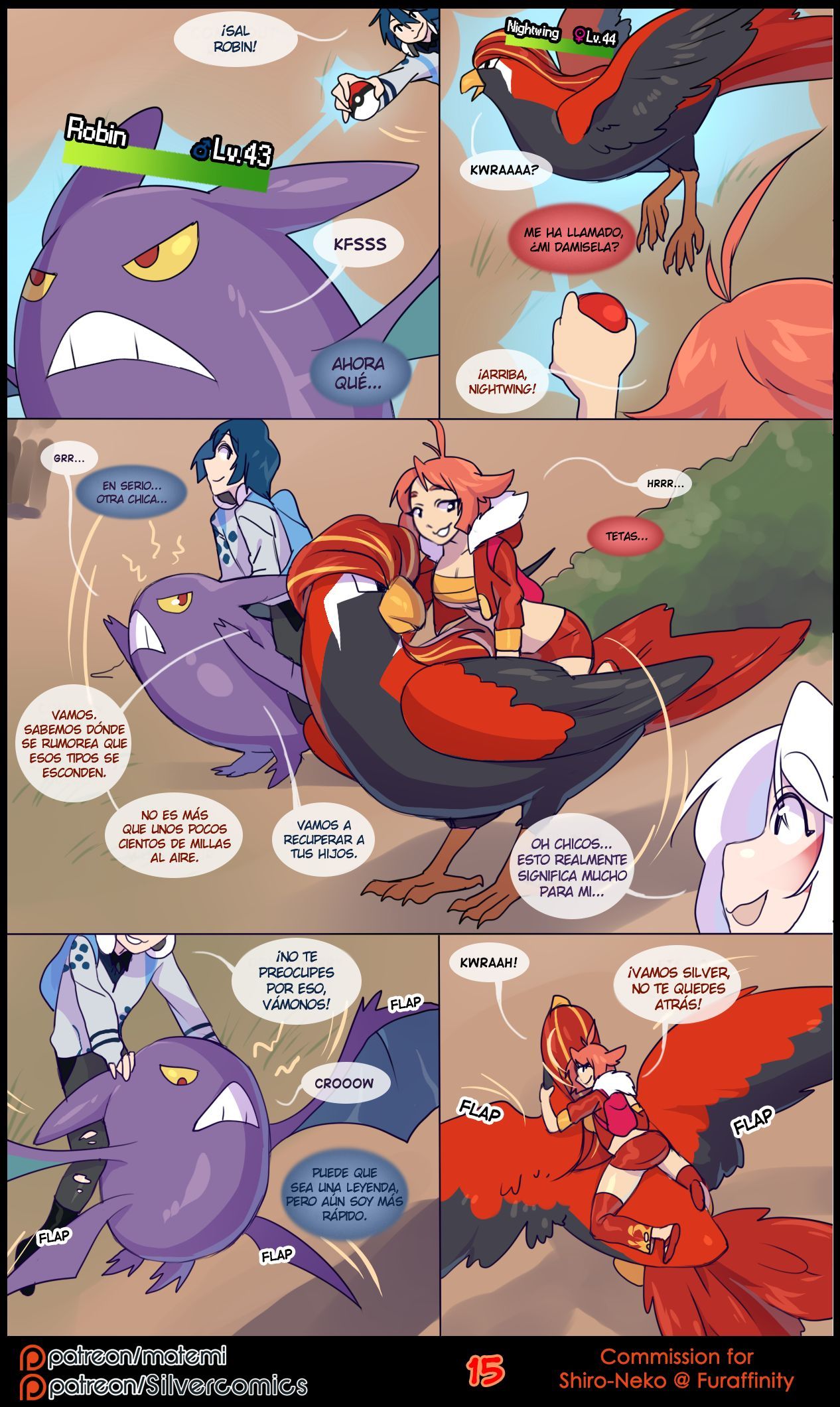 Silver Soul 3 – Sombras Comic porno