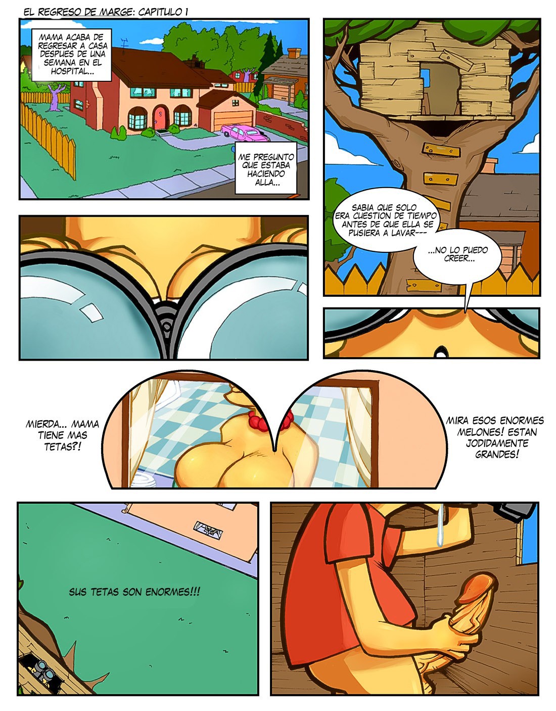 Simpsincest – Los Simpsons Comic porno