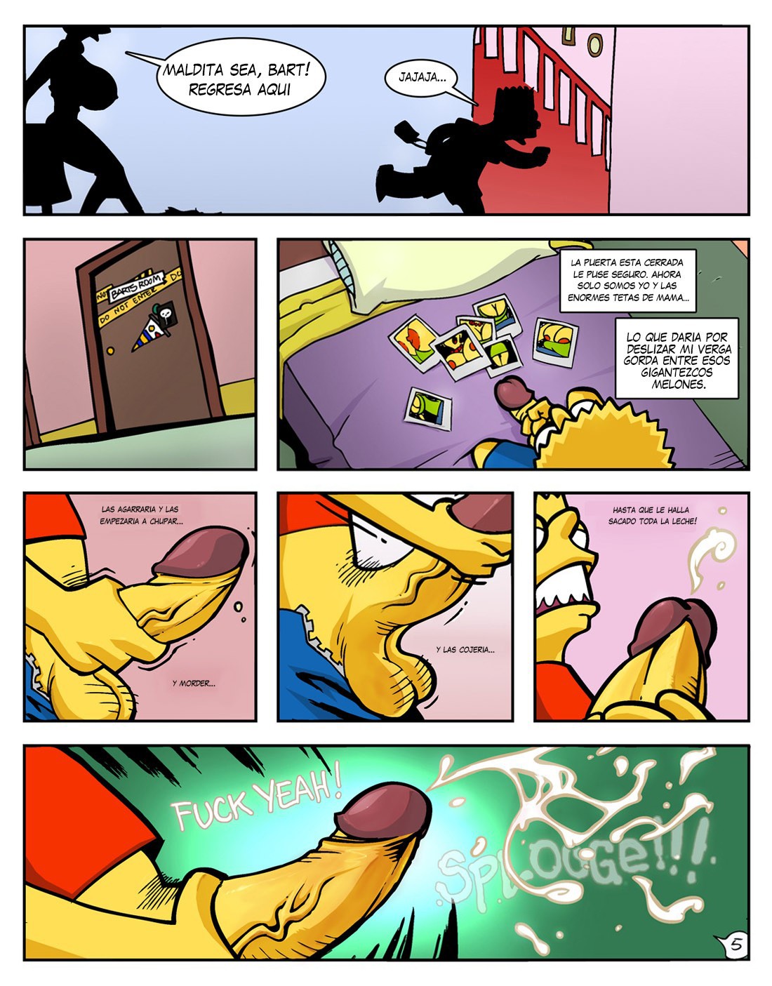 Simpsincest – Los Simpsons Comic porno