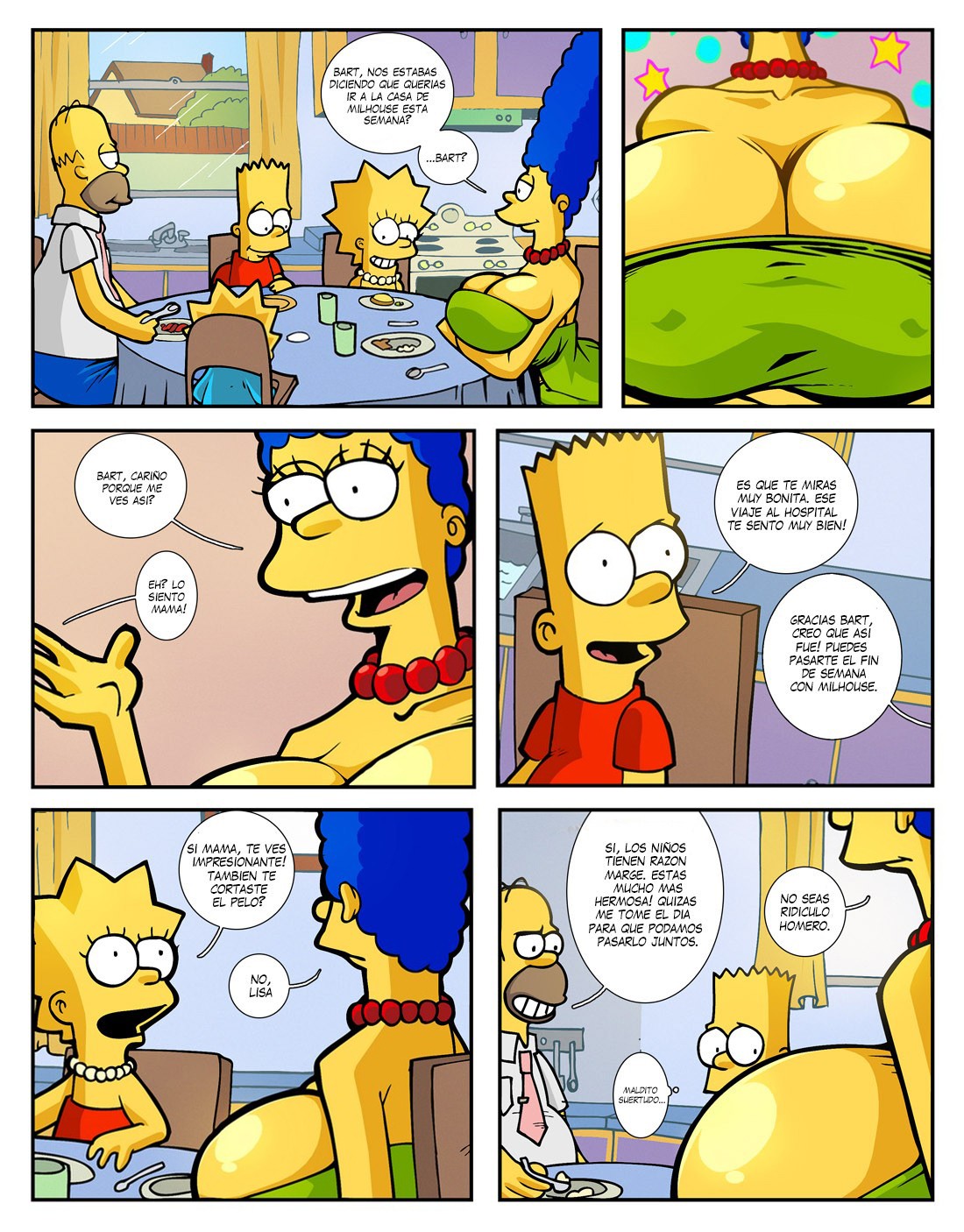 Simpsincest – Los Simpsons Comic porno