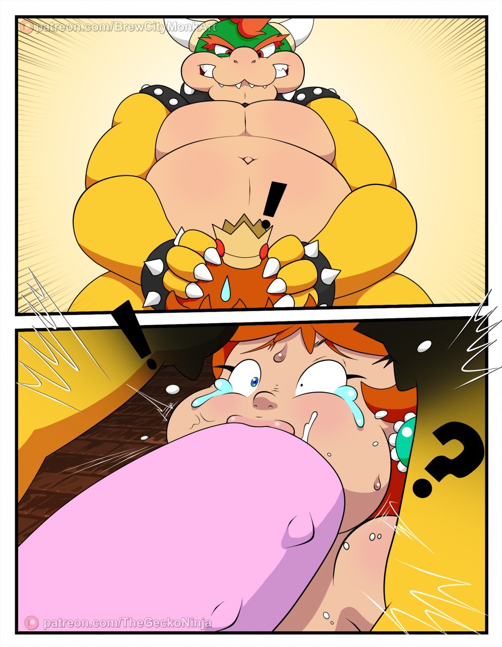 Slut Princess Daisy Comic porno