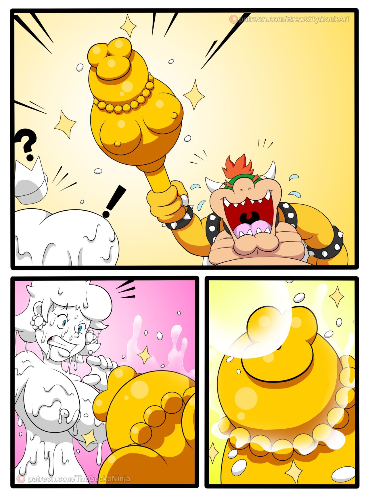 Slut Princess Daisy Comic porno