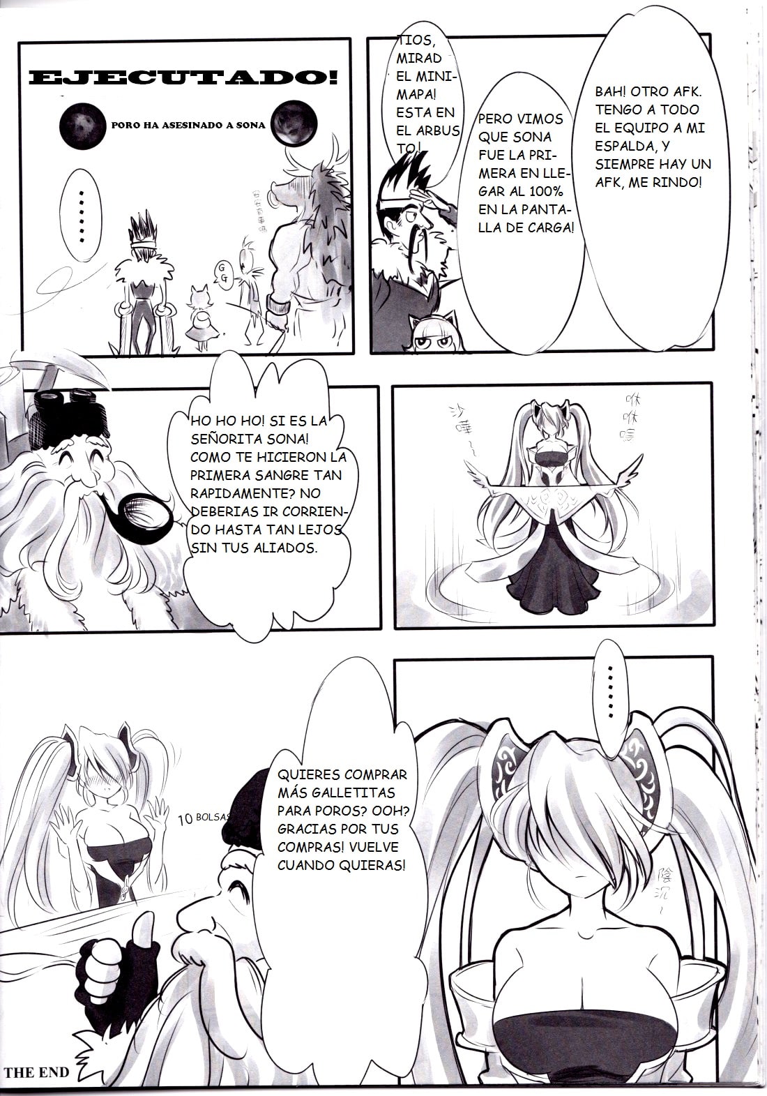 Sona’s Poro Feeding Diary Comic porno