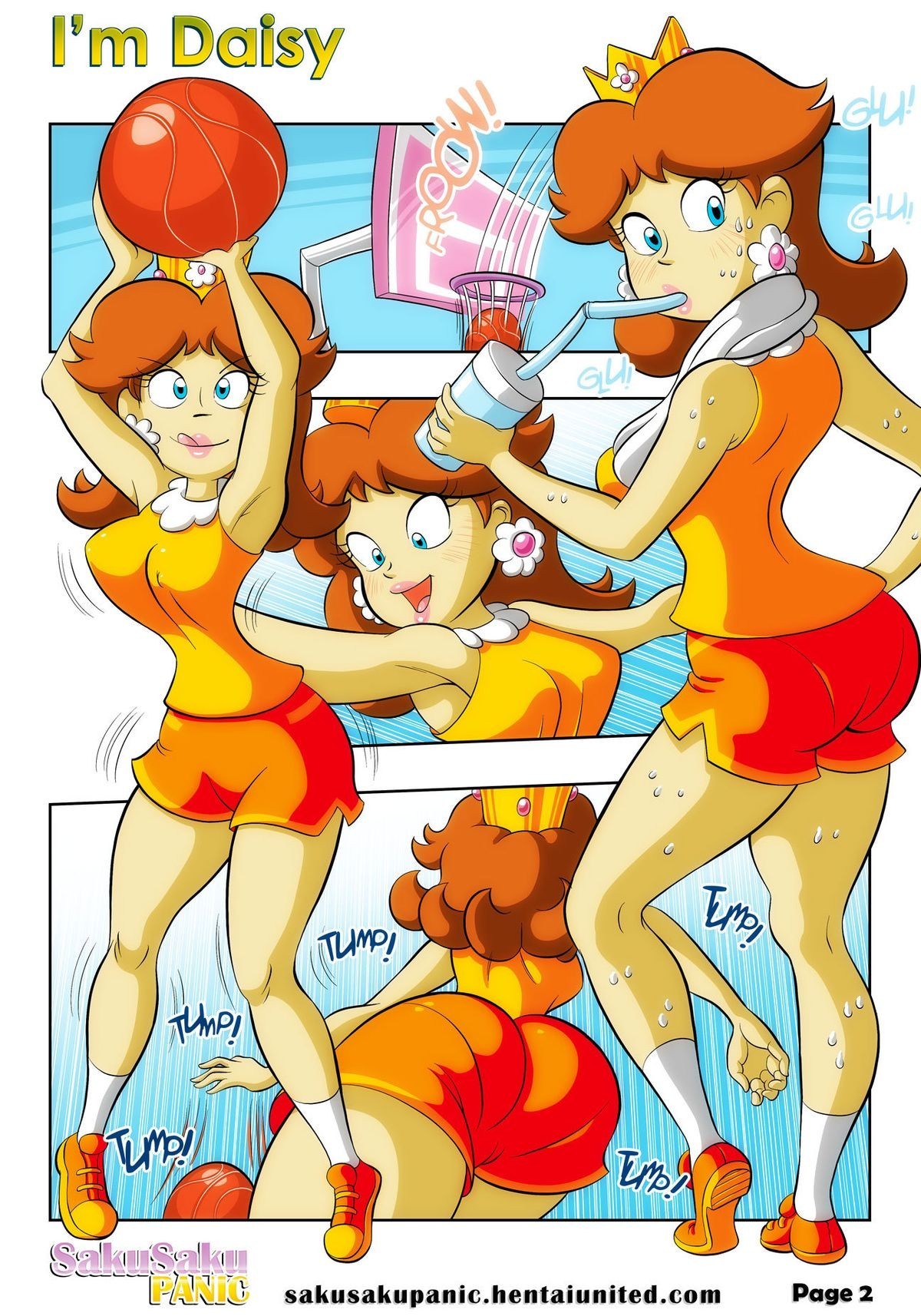 Soy Daisy – Mario Bros Comic porno