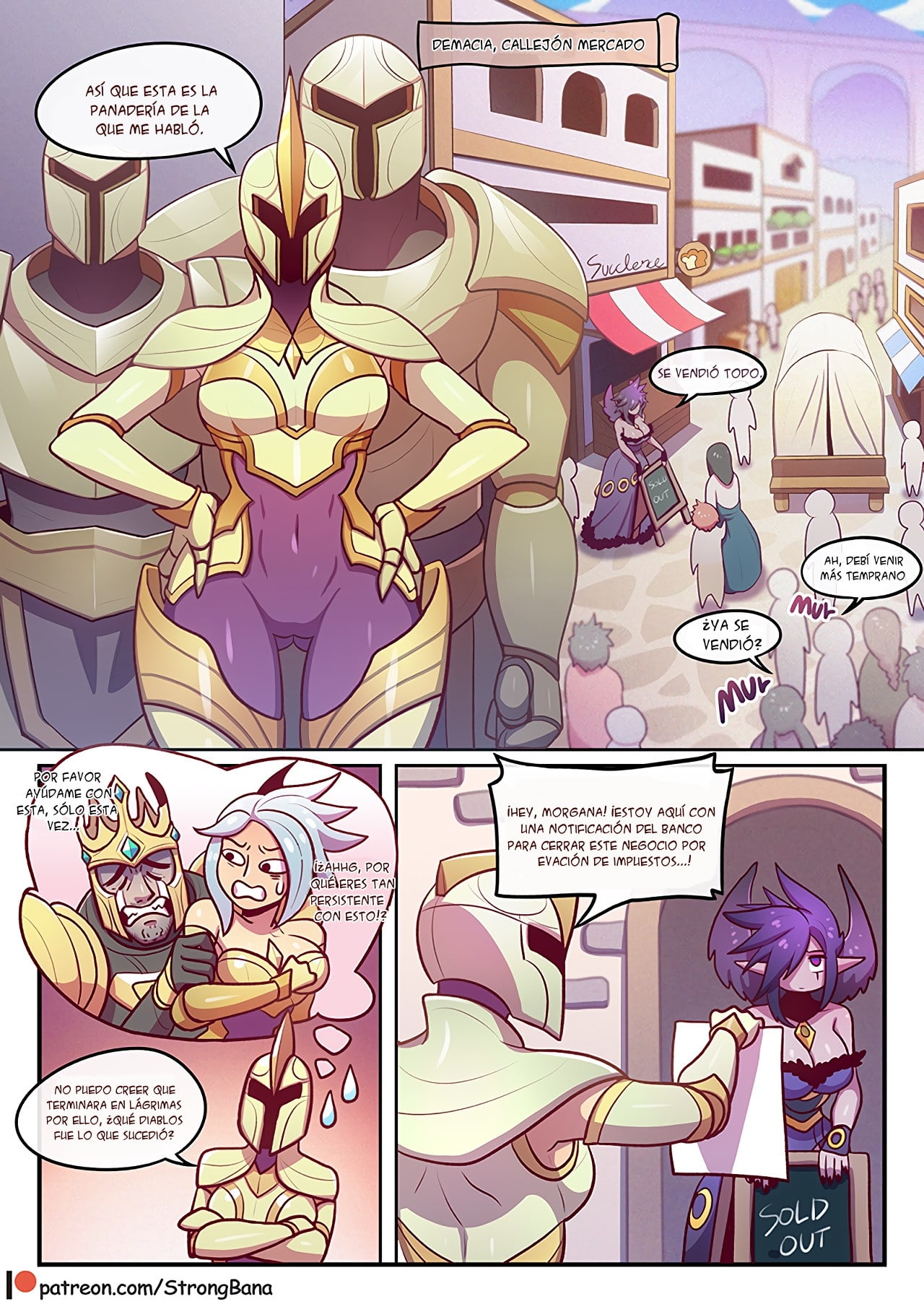 Suculencia Pecaminosa – LoL Hentai Comic porno