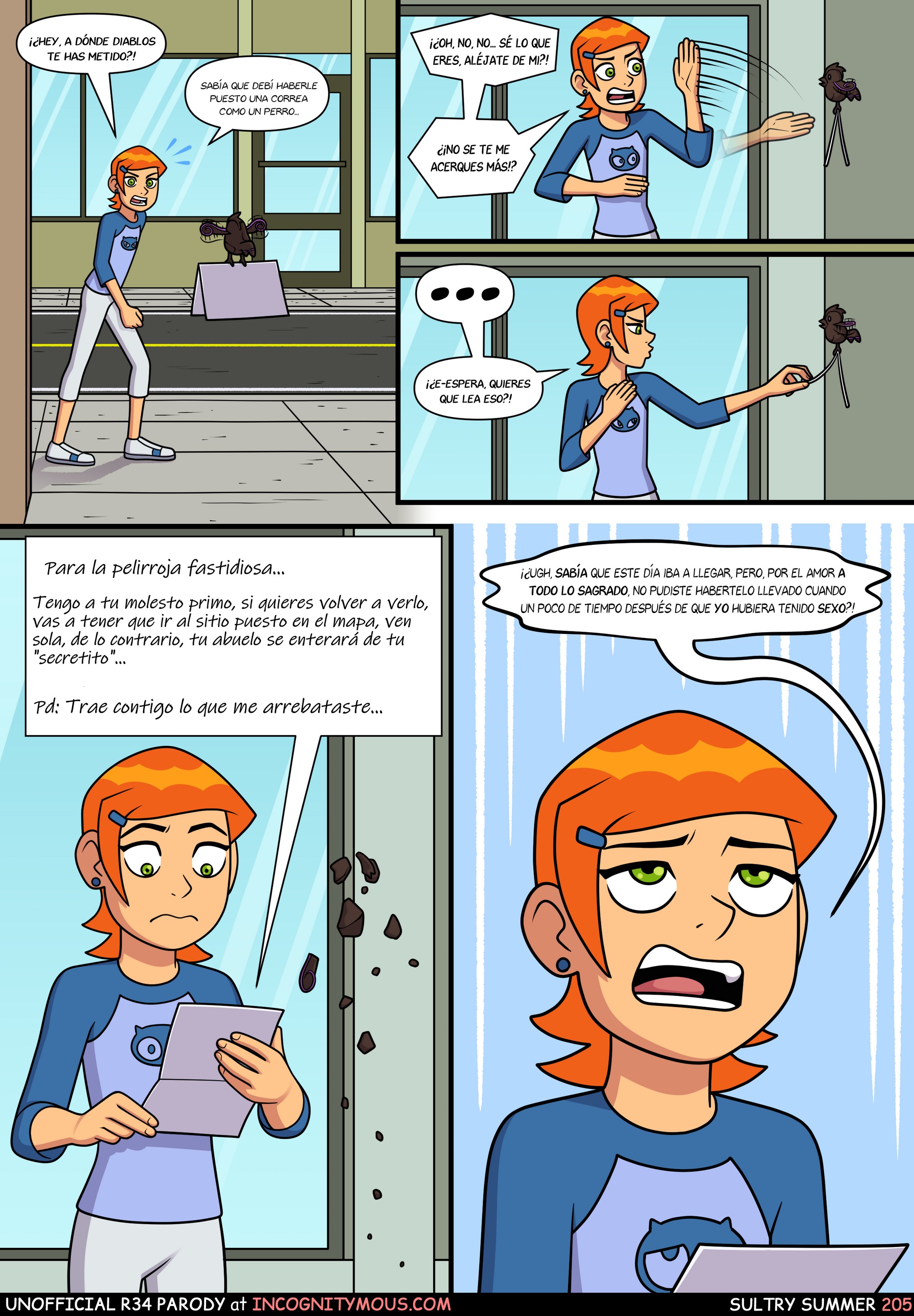 Sultry Summer 3 – Ben 10 Comic porno