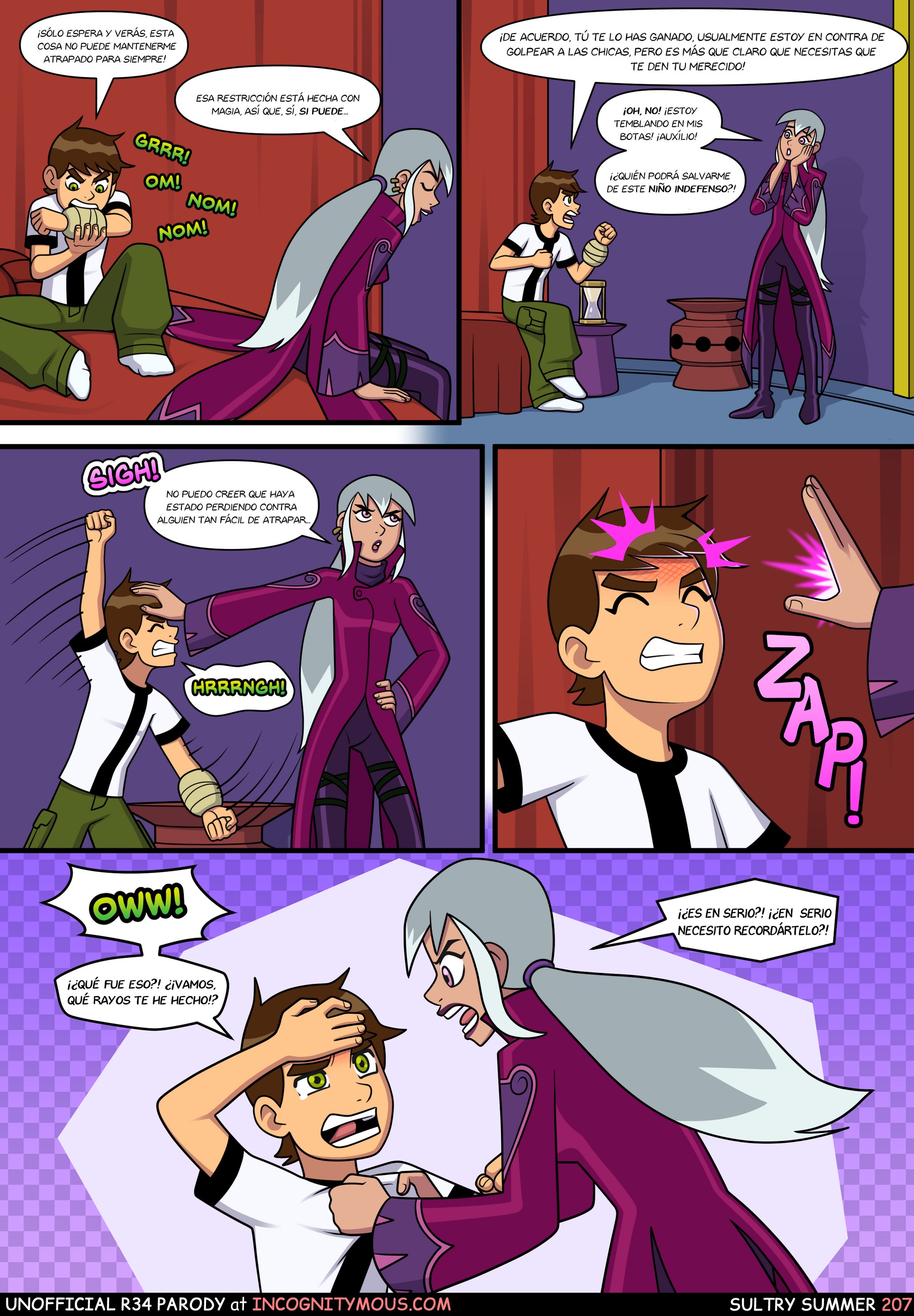 Sultry Summer 3 – Ben 10 Comic porno