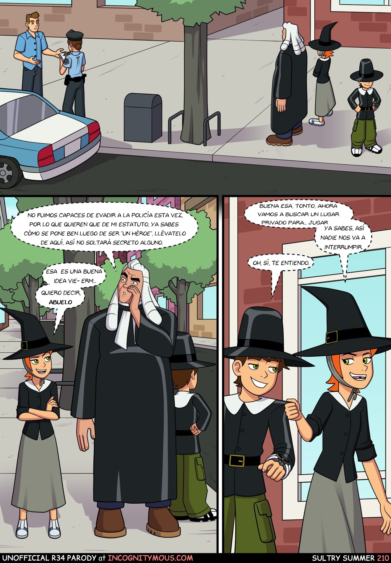 Sultry Summer 3 – Ben 10 Comic porno