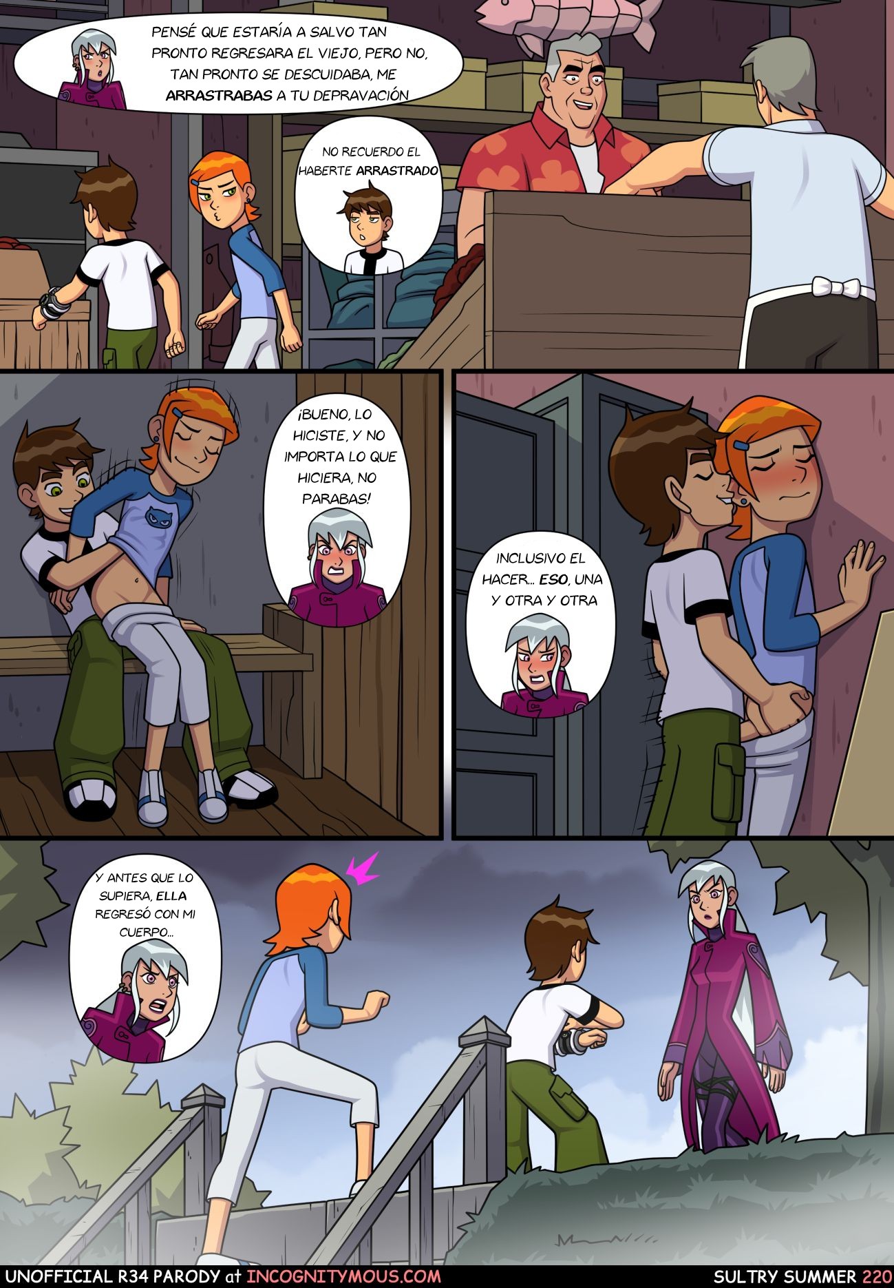 Sultry Summer 3 – Ben 10 Comic porno