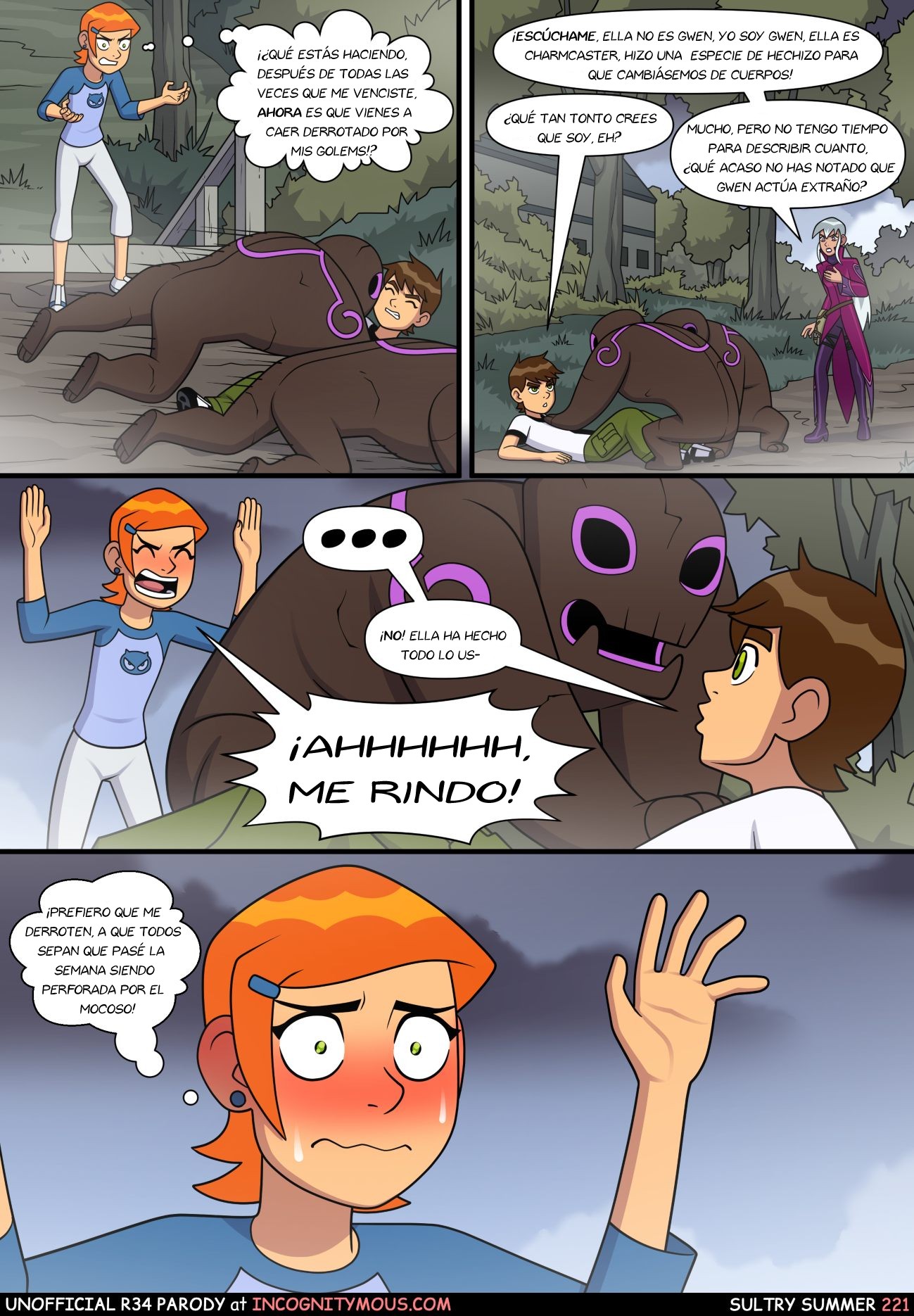 Sultry Summer 3 – Ben 10 Comic porno