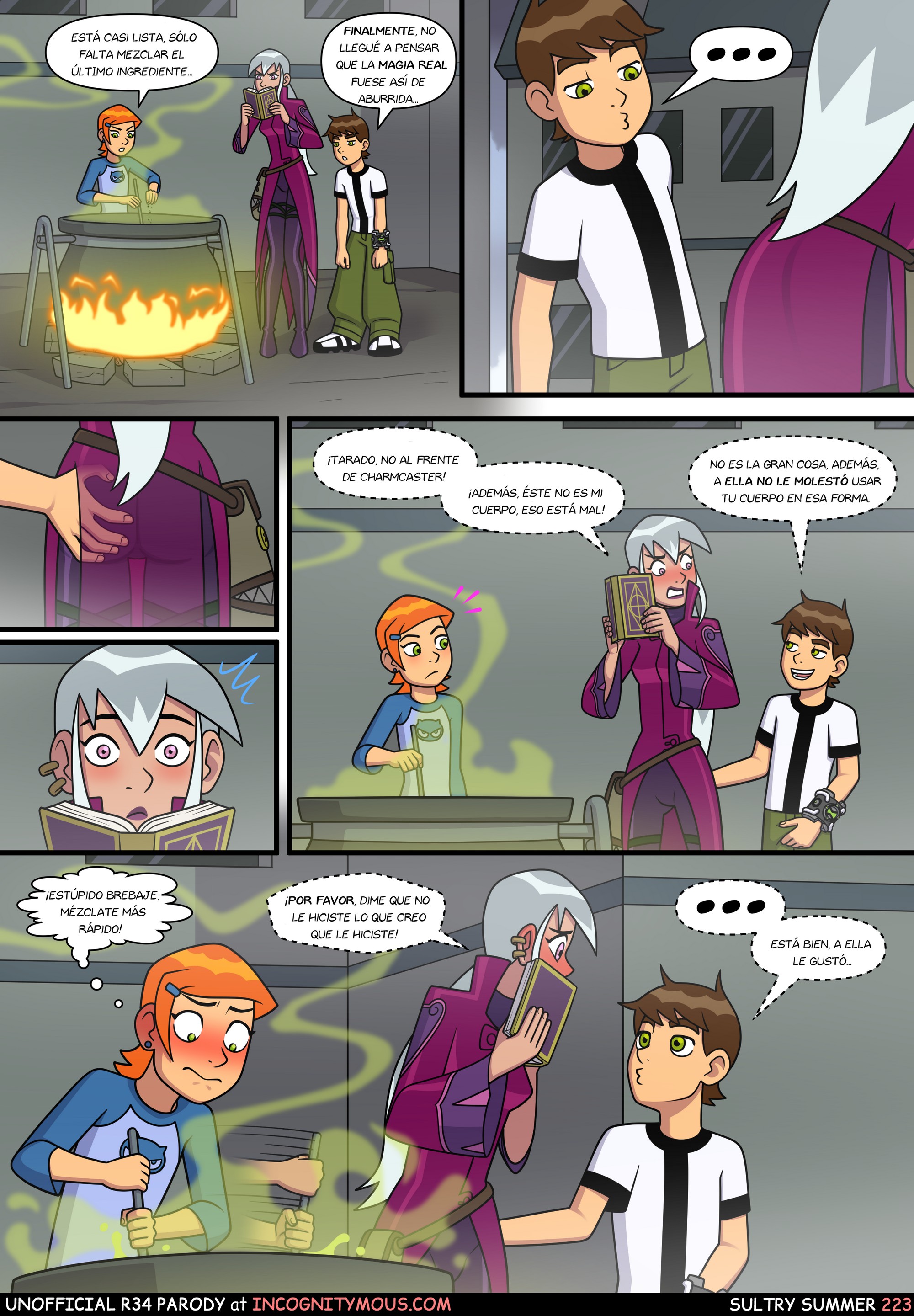 Sultry Summer 3 – Ben 10 Comic porno