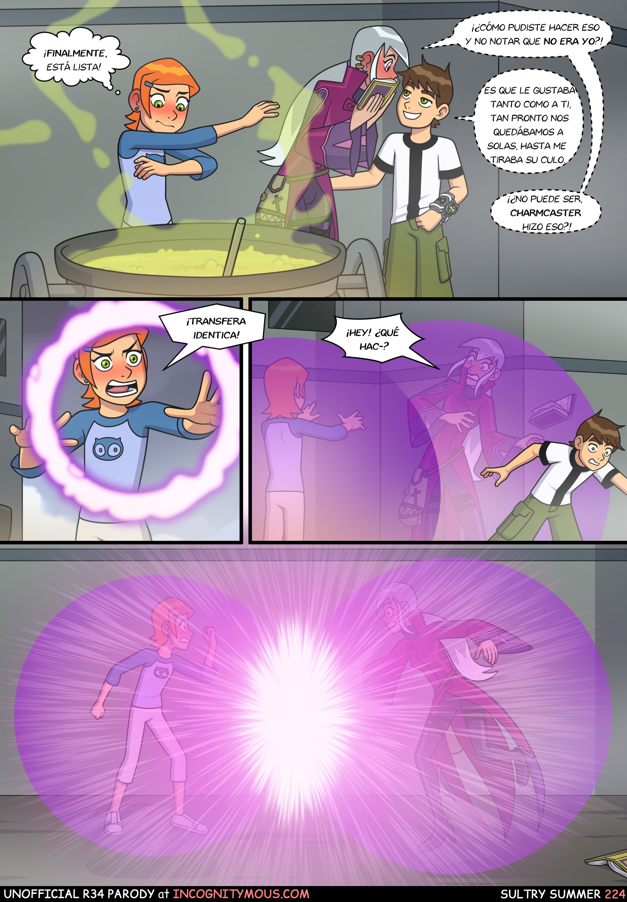 Sultry Summer 3 – Ben 10 Comic porno