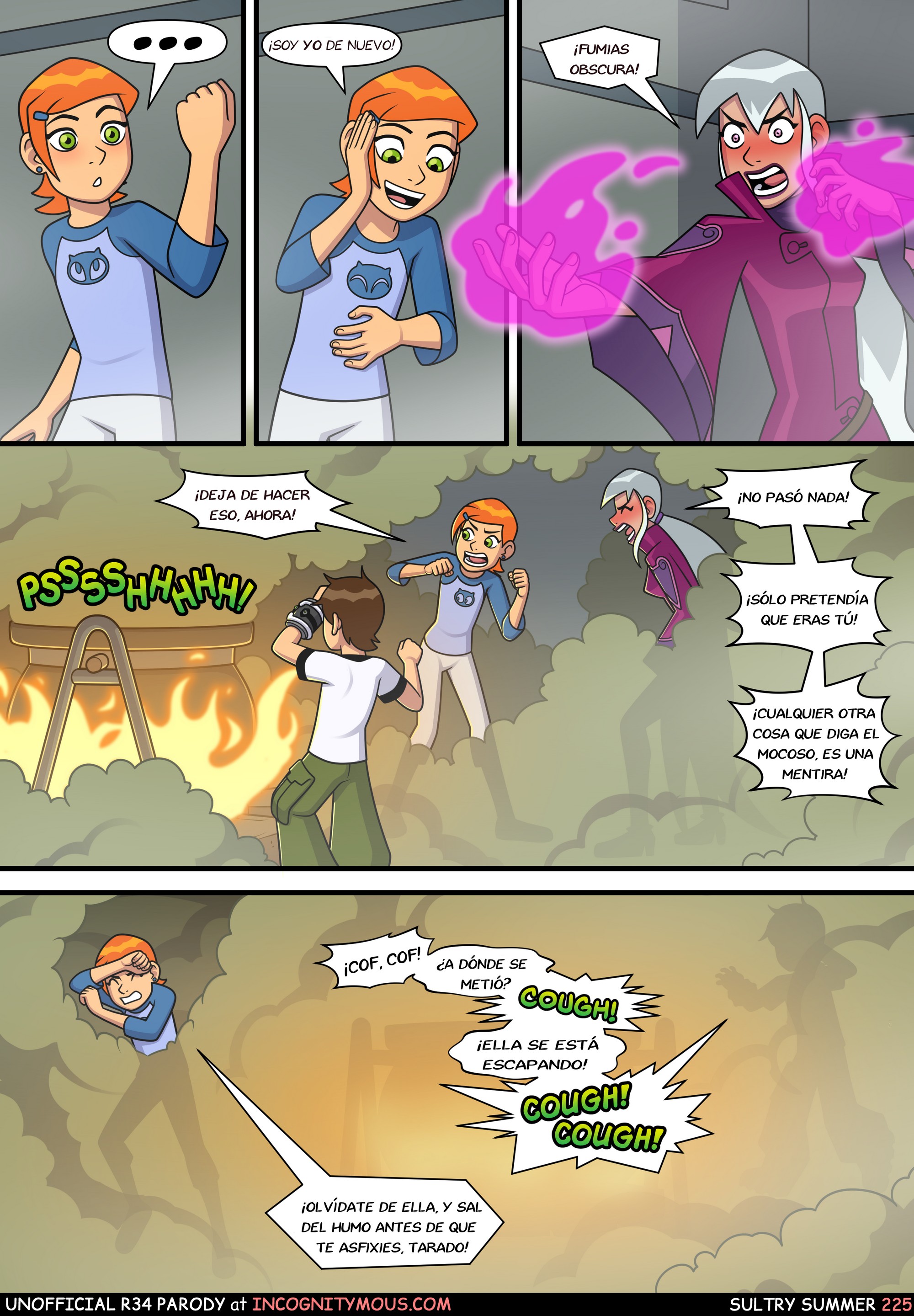 Sultry Summer 3 – Ben 10 Comic porno