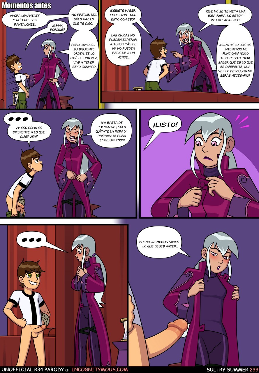 Sultry Summer 3 – Ben 10 Comic porno