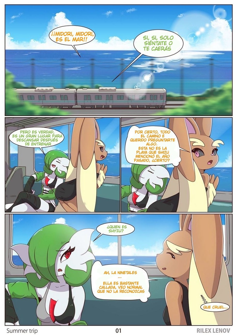 Summer Trip Comic porno