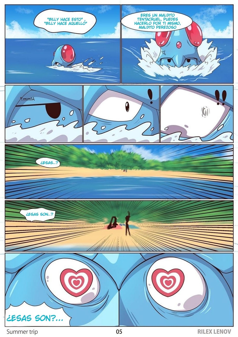 Summer Trip Comic porno