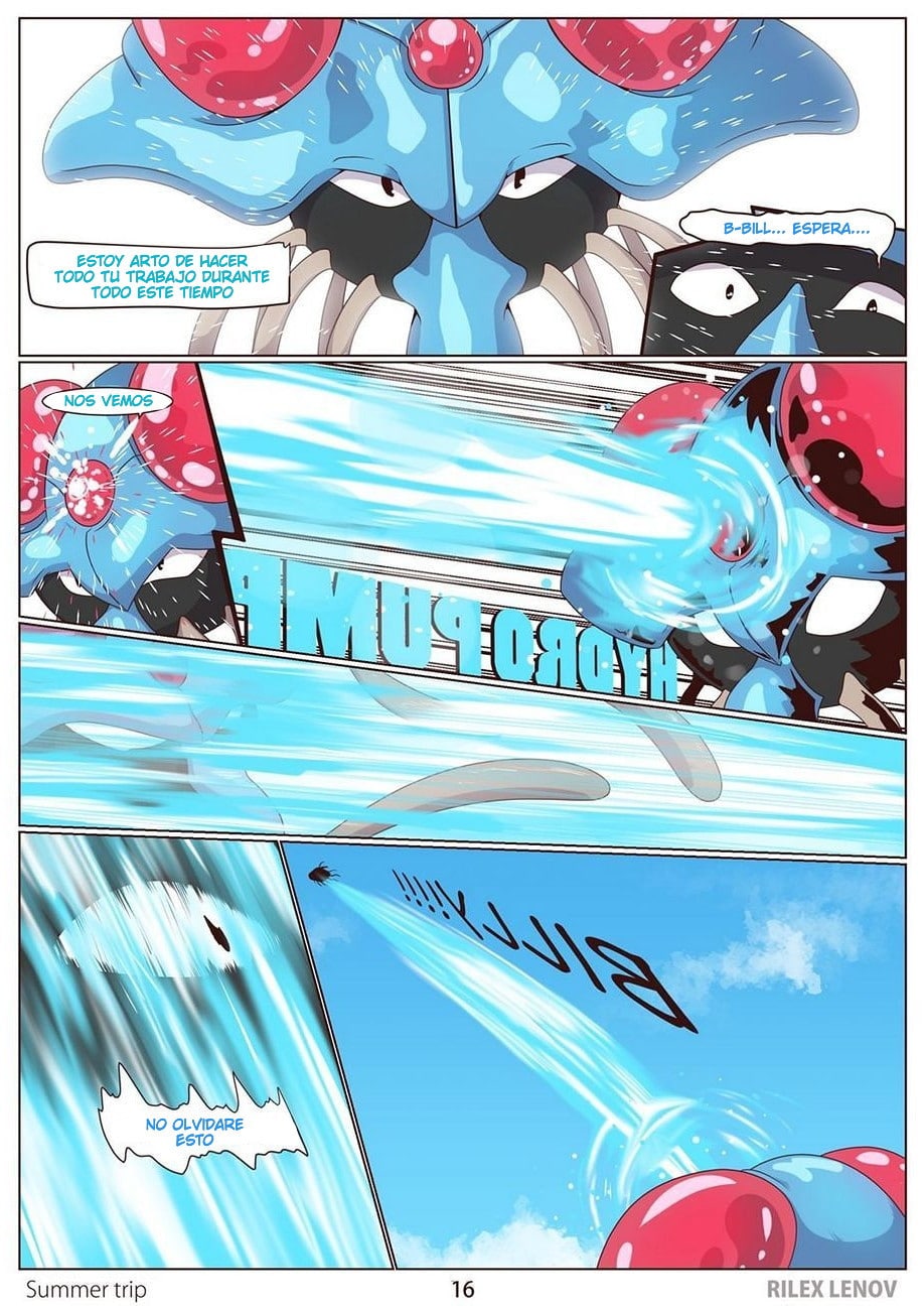 Summer Trip Comic porno