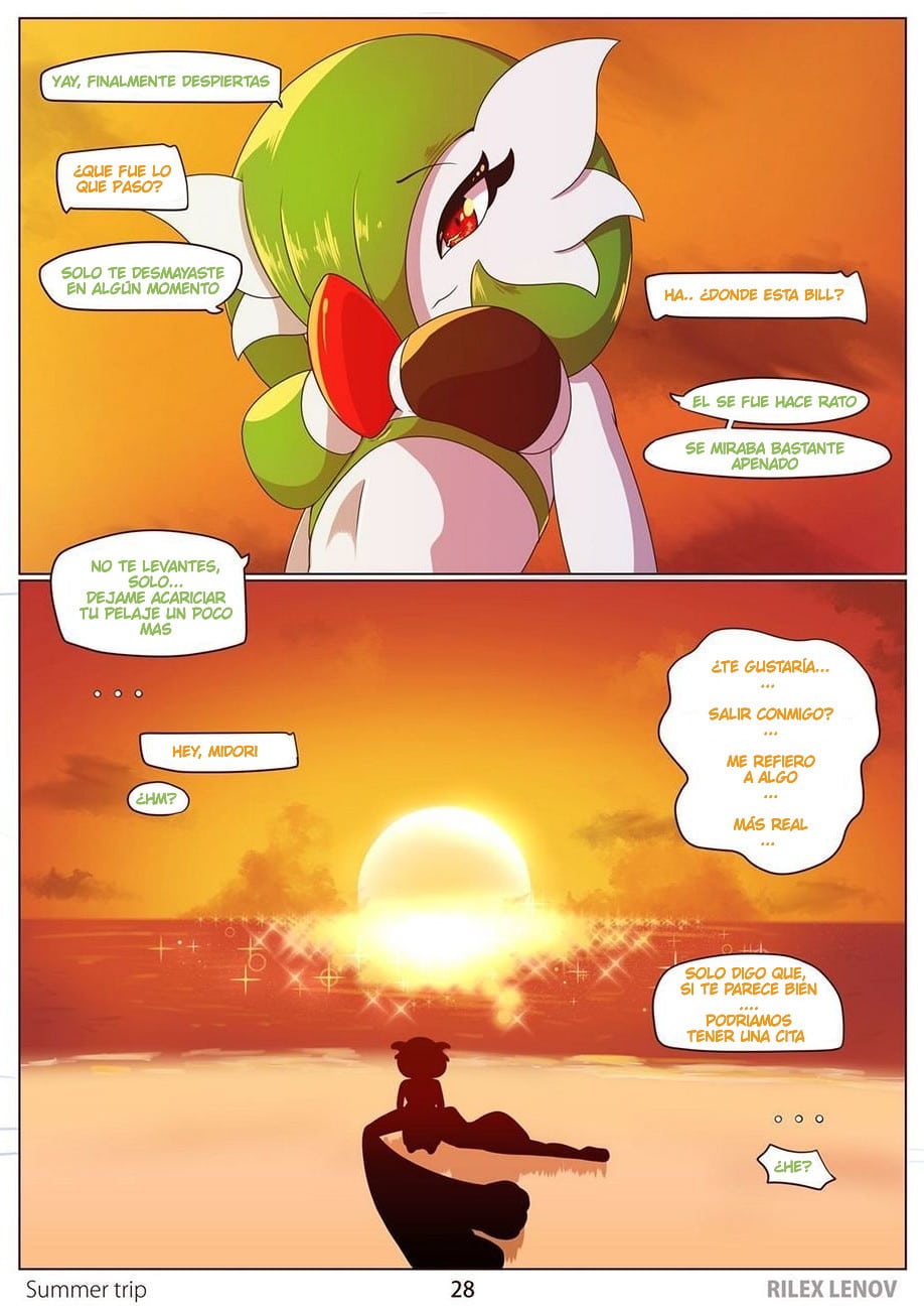 Summer Trip Comic porno