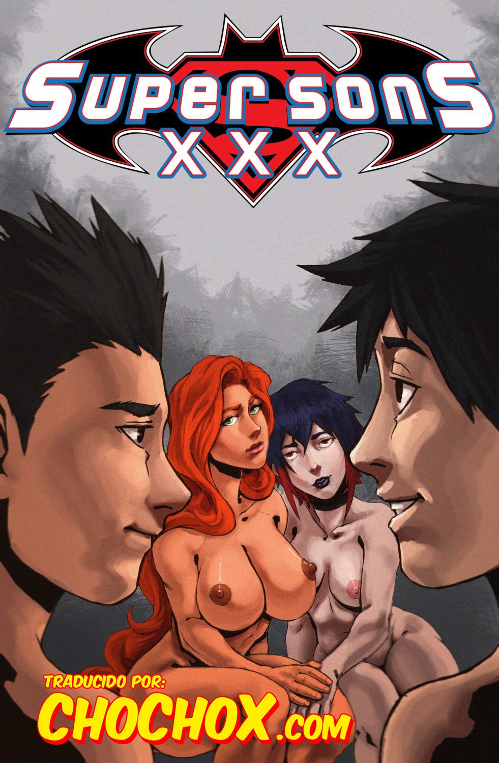 Super Sons XXX – Teen Titans Comic porno