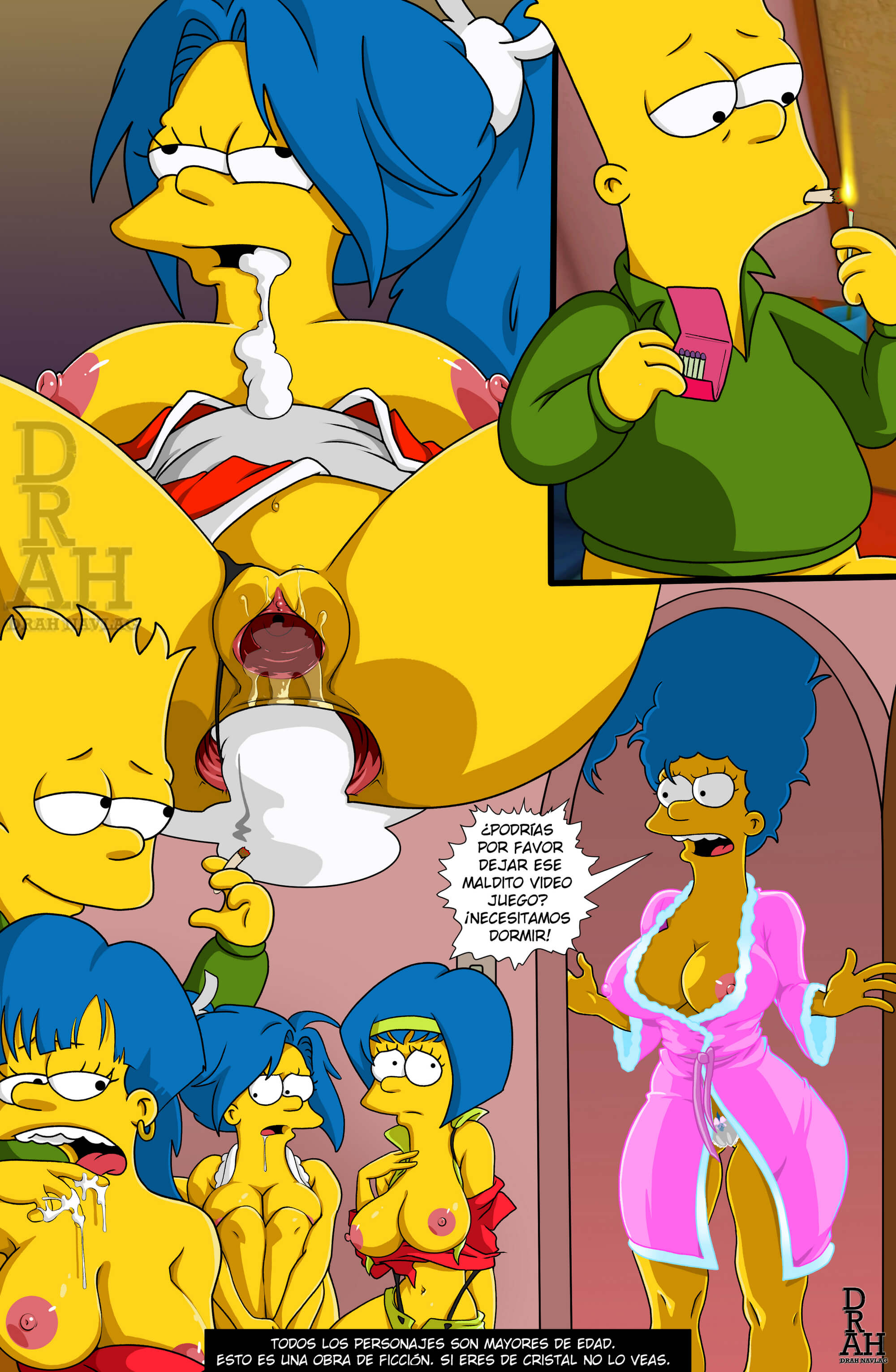 Tapped Out Comic porno