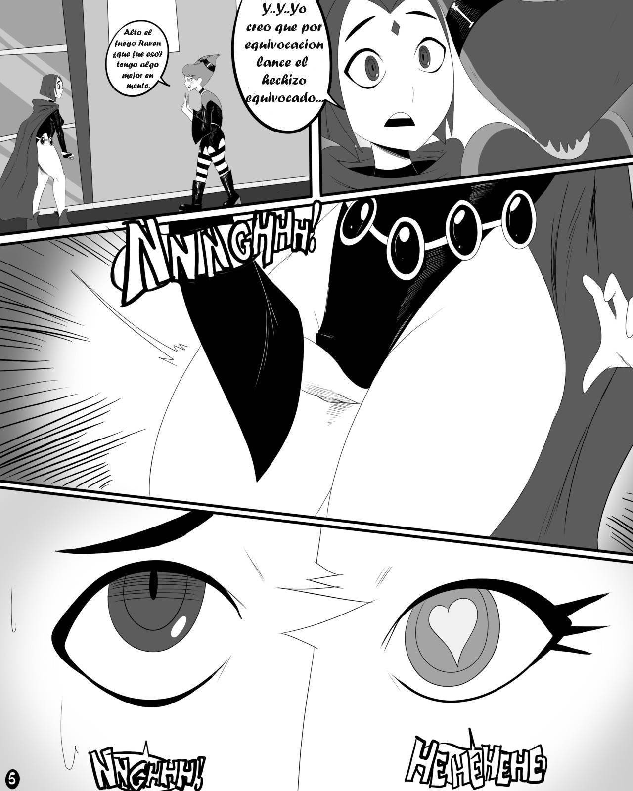 Teen Titans – A Porn Parody Comic porno