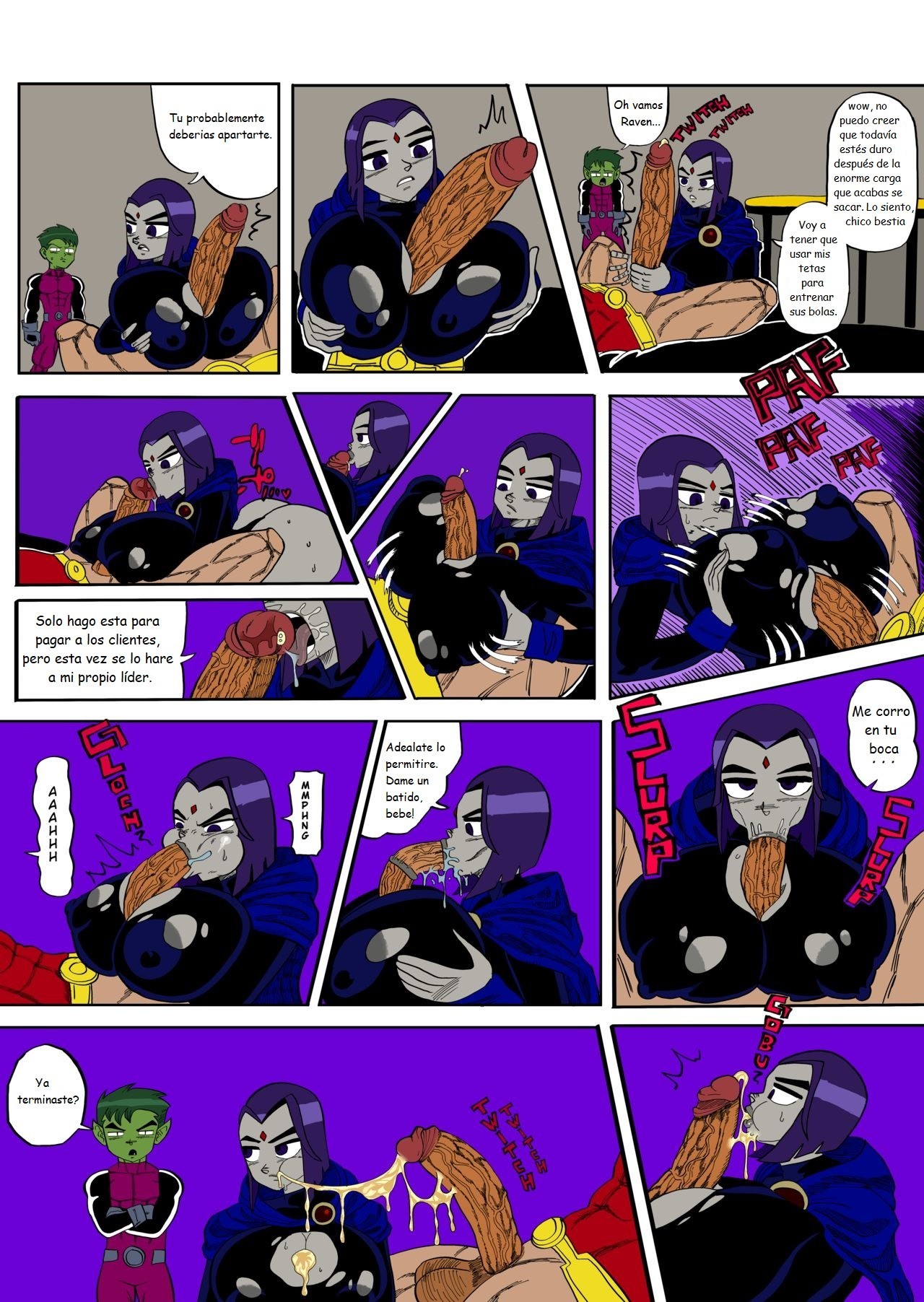 Teen Titans Relief Comic porno