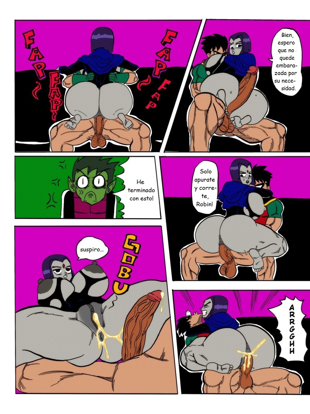 Teen Titans Relief Comic porno