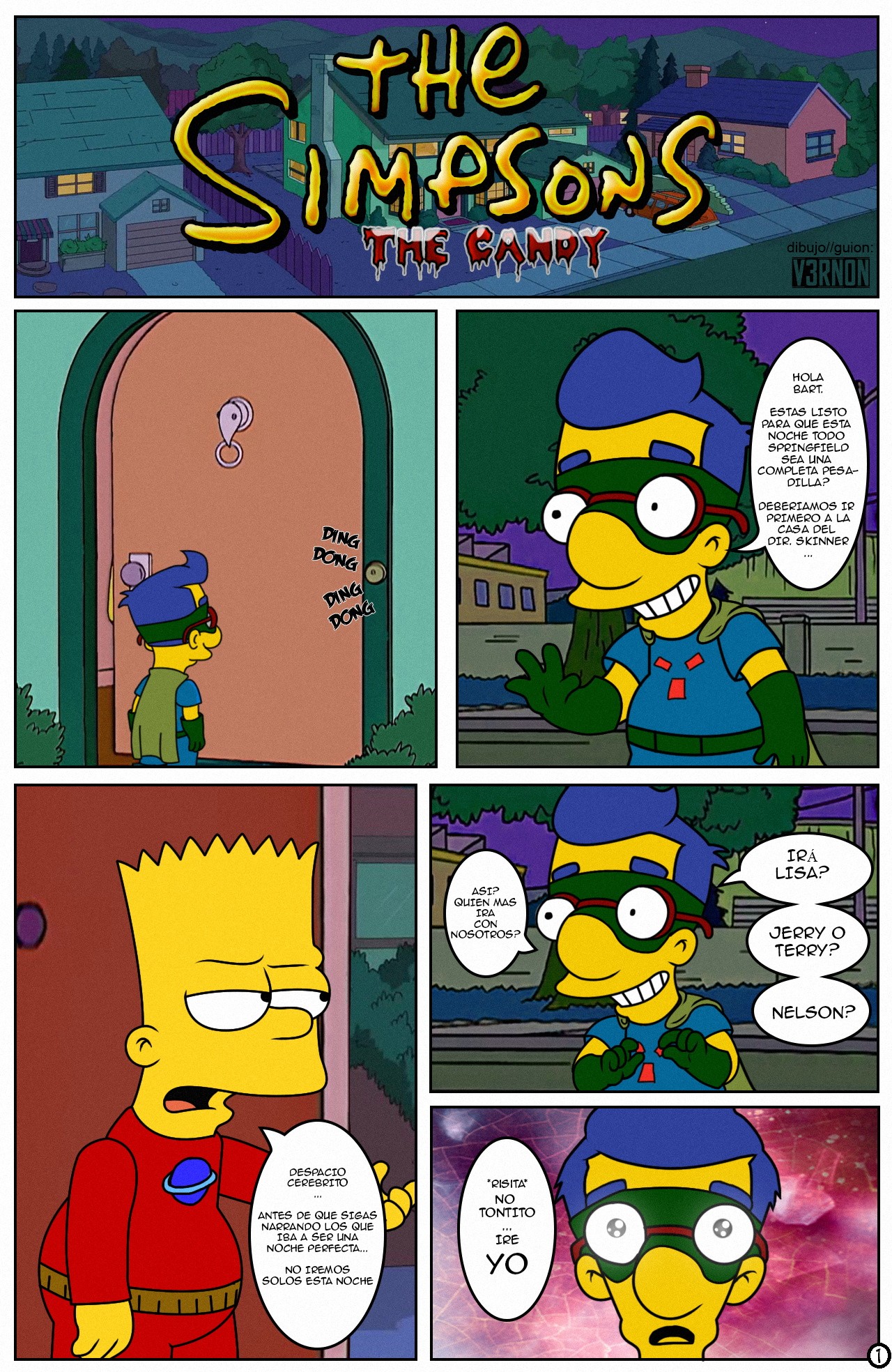 The Candy Comic porno