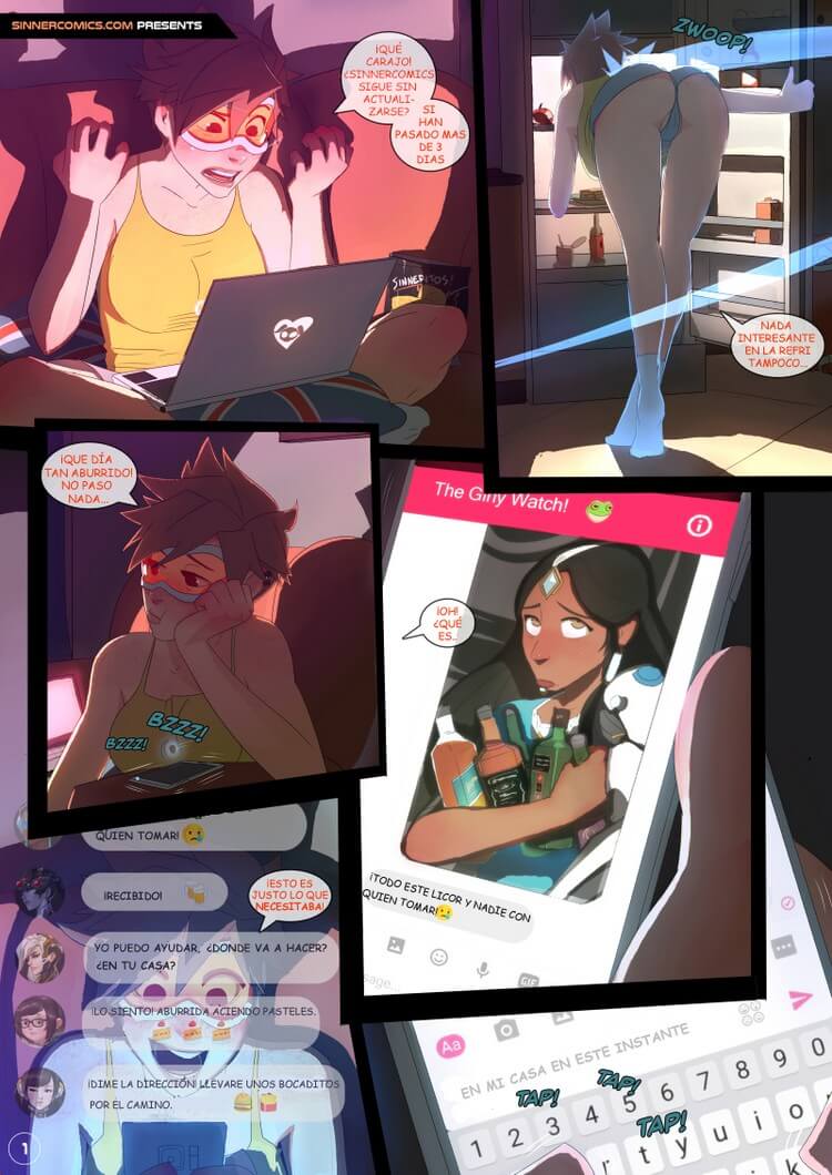 The Girly Watch 1 – Overwatch Comic porno