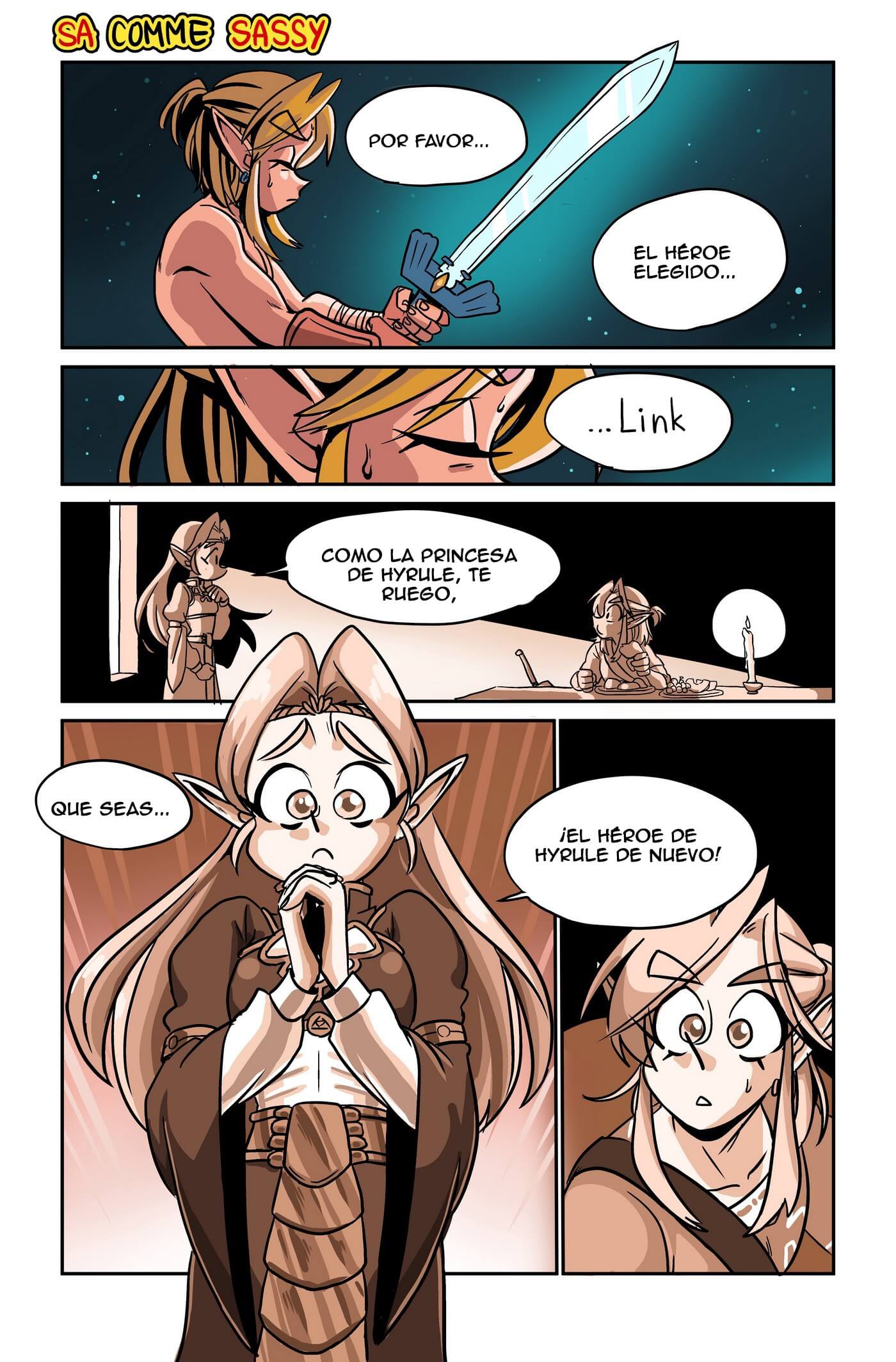 The Hero of Hyrule Comic porno