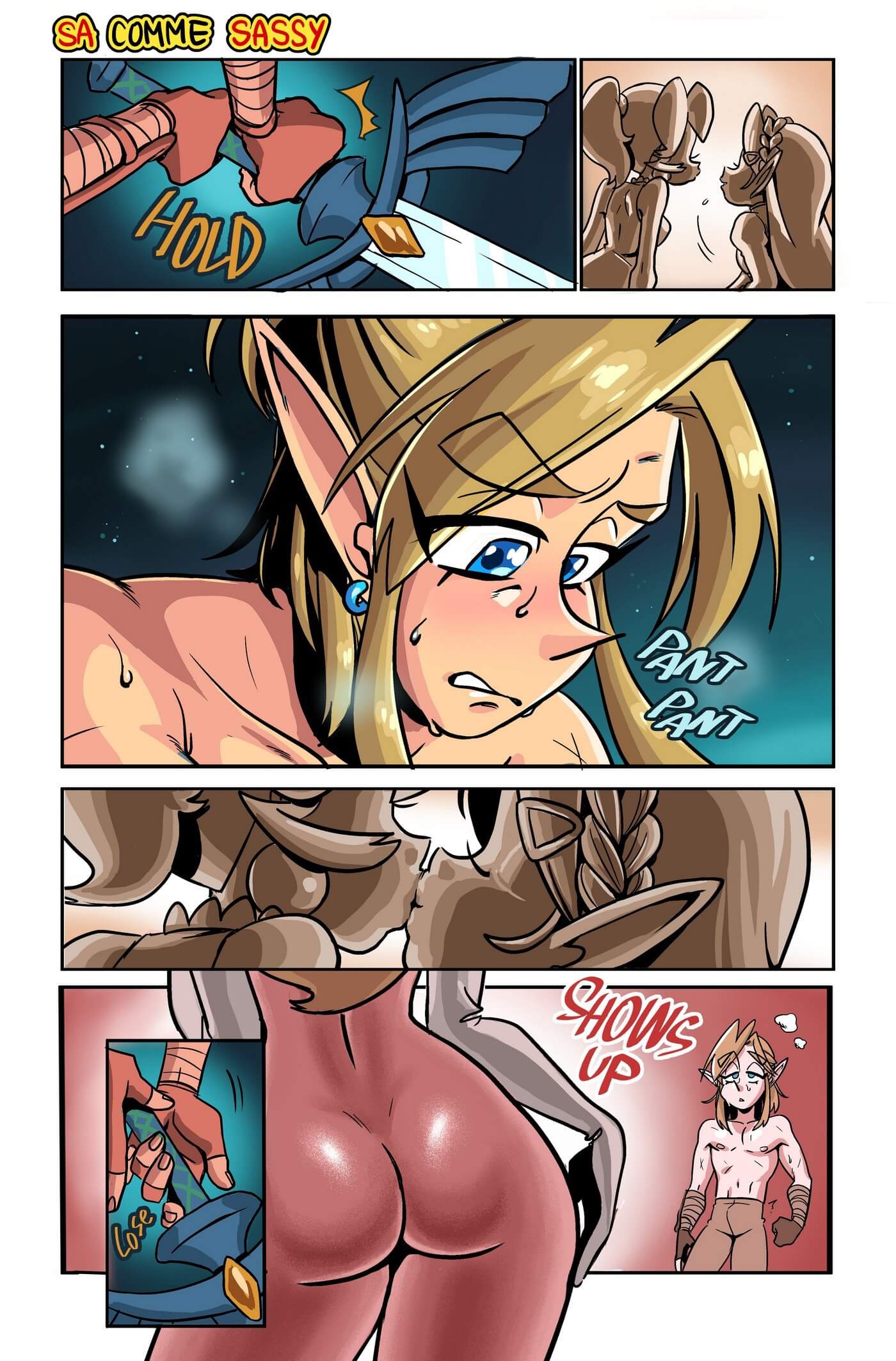The Hero of Hyrule Comic porno