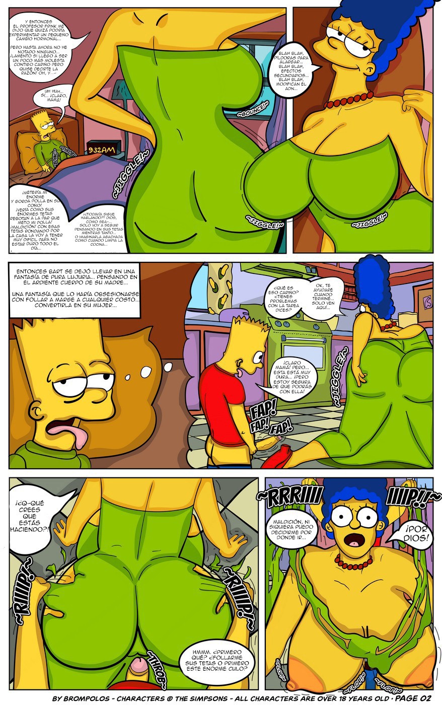 The Simpsons are The Sexenteins Comic porno