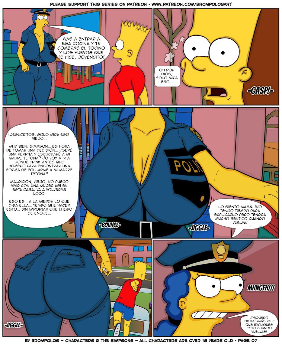 The Simpsons are The Sexenteins Comic porno