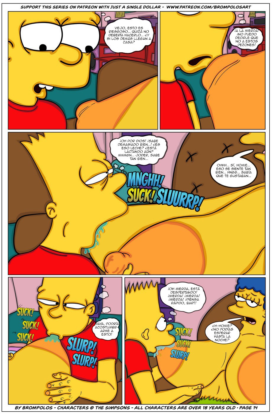 The Simpsons are The Sexenteins Comic porno