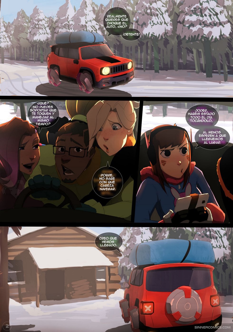 The Girly Watch 3 – Overwatch Comic porno