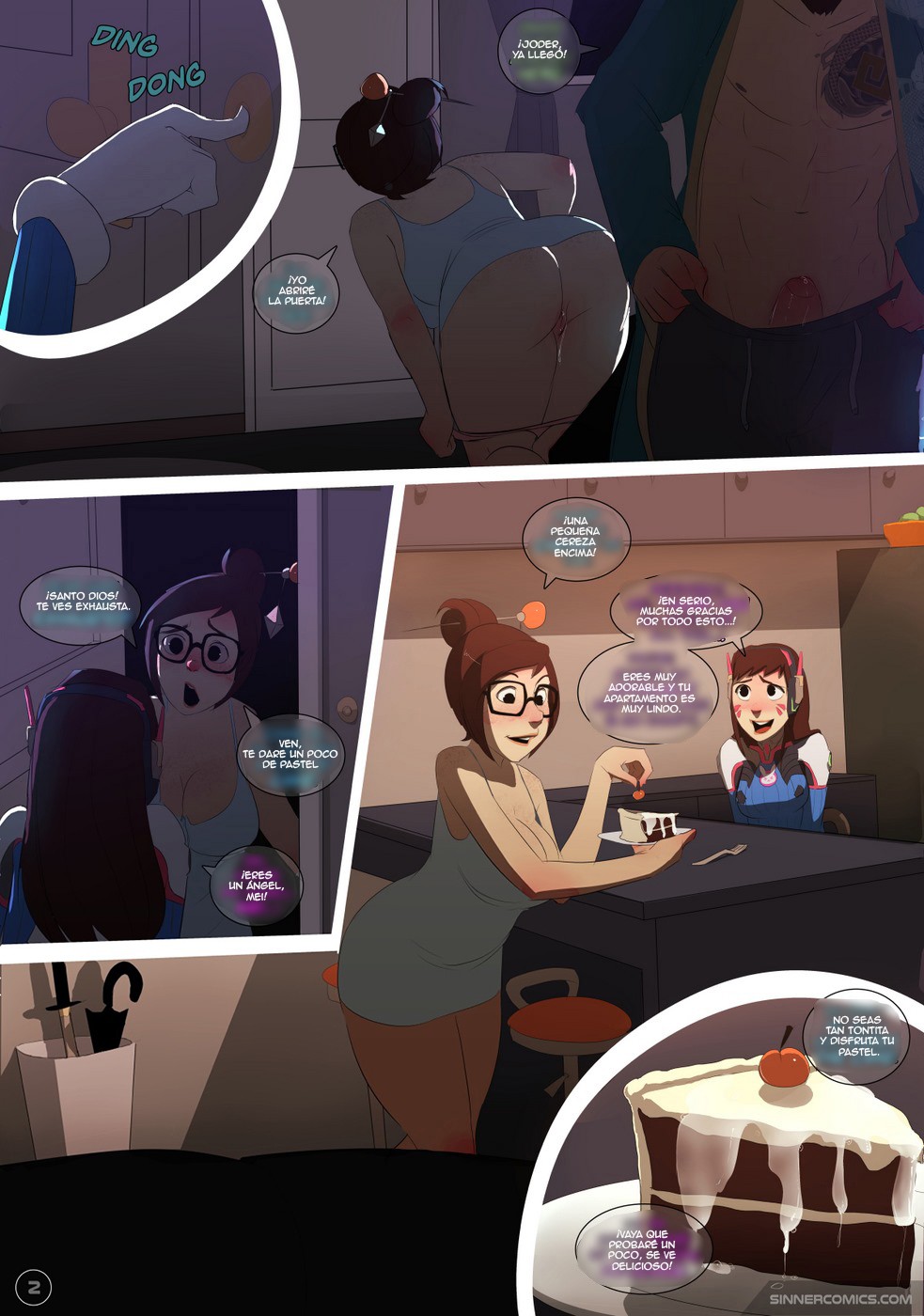 The Girly Watch 2 – Overwatch Comic porno