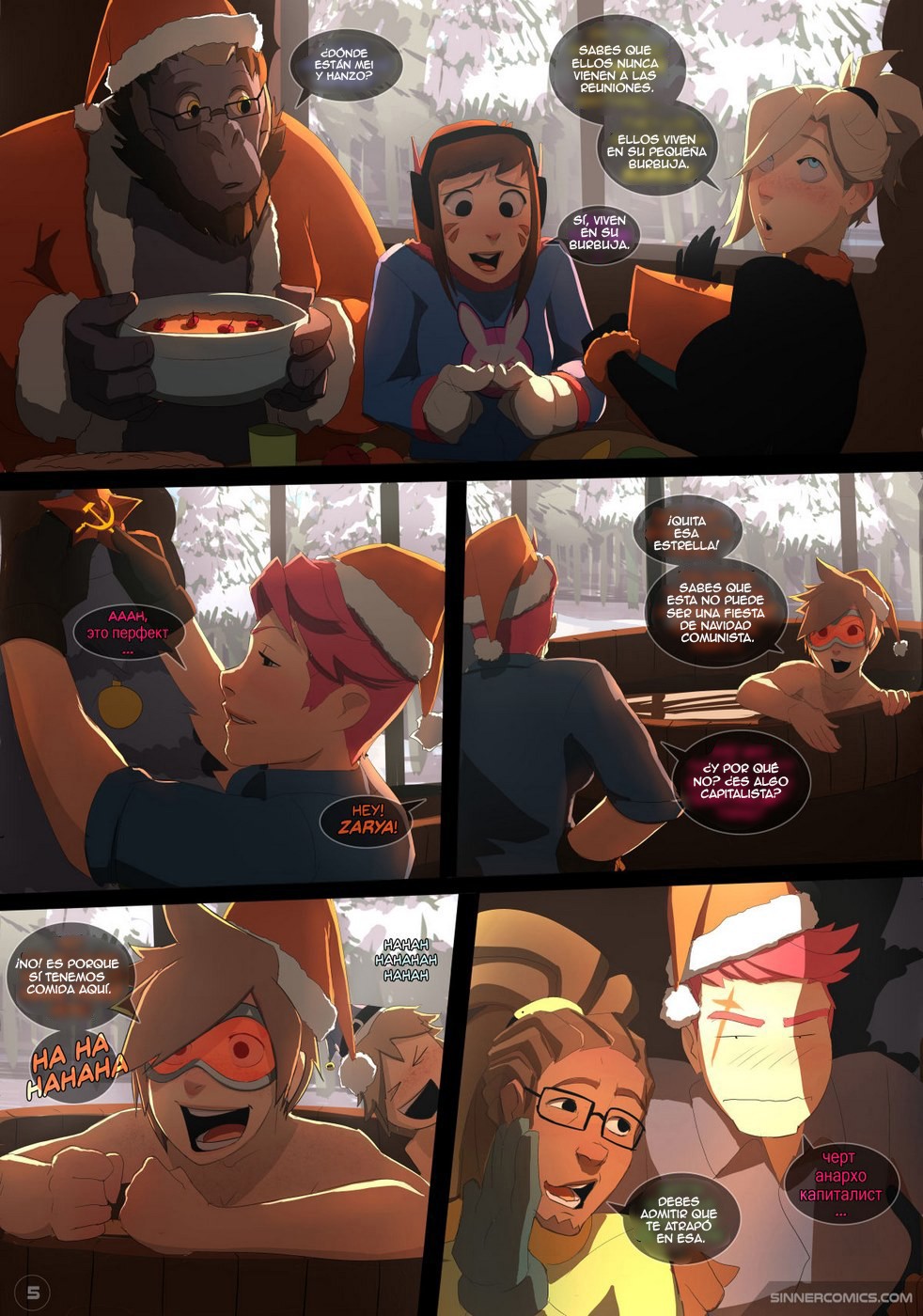 The Girly Watch 3 – Overwatch Comic porno