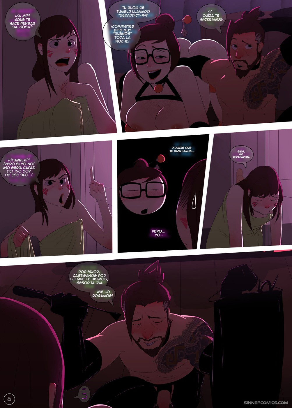 The Girly Watch 2 – Overwatch Comic porno